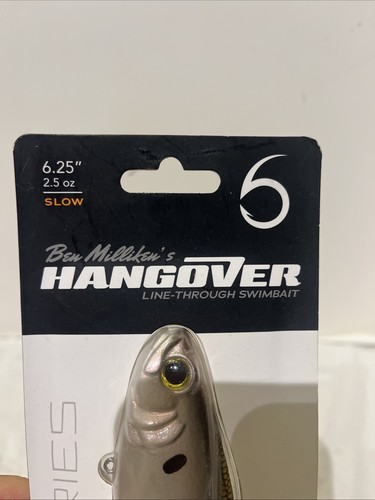 Évier lent 6th Sense Ben Milliken Hangover Line Through Swimbait 6,25" 4K Shad - Photo 5/6