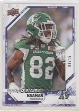 2019 Upper Deck CFL Purple /15 Naaman Roosevelt #43 i9i