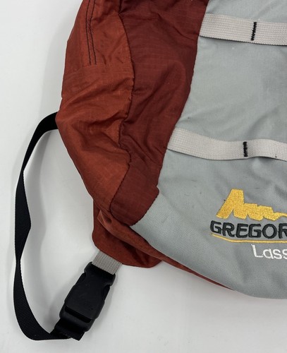 Gregory Lassen Backpack Top Cover Adjustable Straps Storage Hiking Camping - Picture 3 of 9