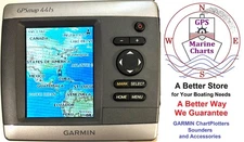 GARMIN GPSmap 440s ChartPlotter GPS Navigation, Sonar Sounder FishFinder  *NICE*