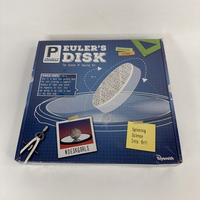 Toysmith Euler s Disk   Create A Hypnotic Display of Light & Sound- Science Desk