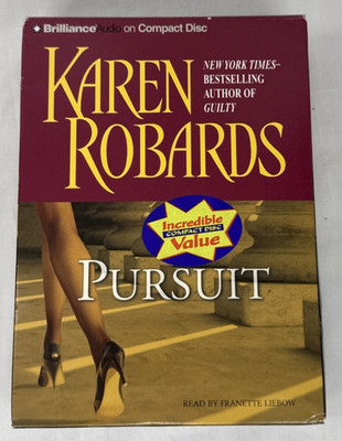 PURSUIT by Karen Robards Abridged 5 Brilliance Audio CD's 6 hours