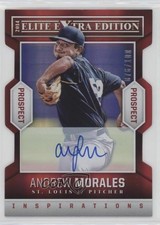 2014 Elite Extra Edition Inspirations Die-Cut Signatures Andrew Morales Auto ii1
