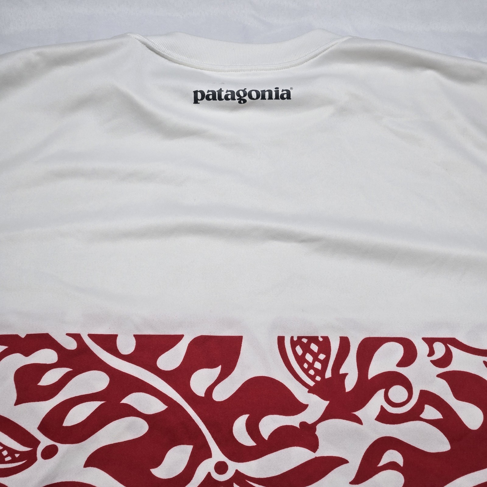 VTG Patagonia Sun Shirt XXL USA Made Tropical Graphic Pataloha Silkweight 90s LS thumbnail 9