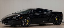 LAMBORGHINI GALLARDO OEM 19x8.5 ,19X11 REAR BLACK GLOSS WHEELS
