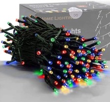 100 LED String Lights,39Ft String Lights with 8 Modes Timer Function,
