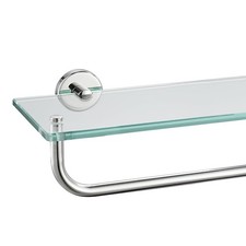 JQK bathroom glass shelf and 15" towel bar 1068792573-6-30