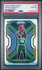 2020-21 Panini Prizm Aaron Nesmith #282 Rookie Silver Prizm Rookie RC PSA 8