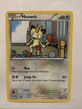Meowth BW35 Black & White Black Star Promo Pokemon Card