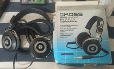 KOSS HV 1A  Cuffie LEGENDARY Vintage 1974 Con Scatola Funziona 1 Altoparlante