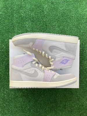 WMNS Air Jordan 1 Mid  Size 44  |Lilac&Grey&Yellow|