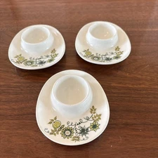 Set of 3 Figgjo Flint Egg Cups Made in Norway