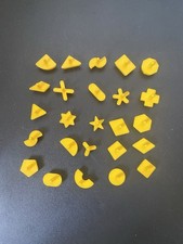25 Pieces Complete Set of Perfection Board Game Replacement Pieces Parts