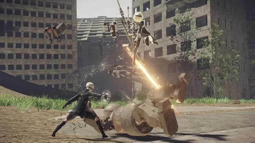 NINTENDO SWITCH / 2 : NIER : AUTOMATA - THE END OF YORHA EDITION - Completo, ITA, foto 4 di 5