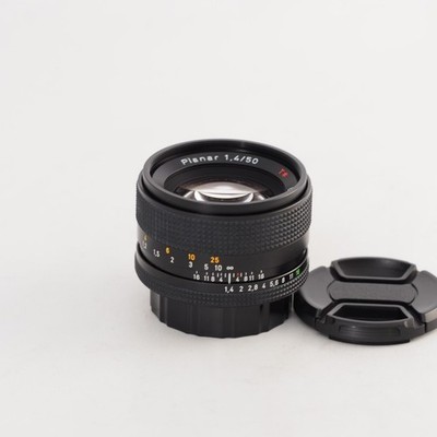 【良品】CONTAX Planar T*50mm F1.4 MMJ Mint* Contax Carl Zeiss Planar T* 50mm f1.4 Lens MMJ C/Y
