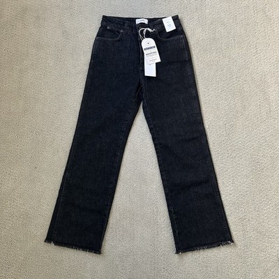 NWT CLOSED Womens Dark Wash High Waist Slim Fit Straight Leg Jeans Milly Size 24