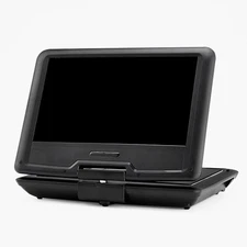 Portable DVD Player 10.1 inch HD Swivel Display Screen 4 Hours Built-in Battery
