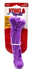 KONG Squeezz Flex Bone Medium Treat Dispensing Treat  Chew Holder Dog Toy 8.5"
