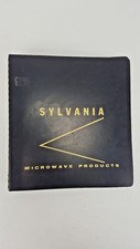 Vintage Sylvania Microwave Products 3-Ring Binder 1950s 1960s Electronics