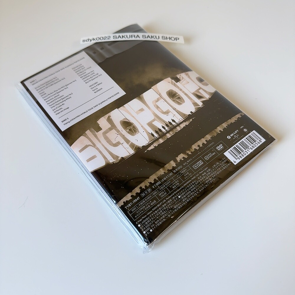 『ENHYPEN WORLD TOUR 'FATE' IN JAPAN』DVD ENHYPEN WORLD TOUR 'FATE' IN JAPAN [Limited Edition] BLU-RAY