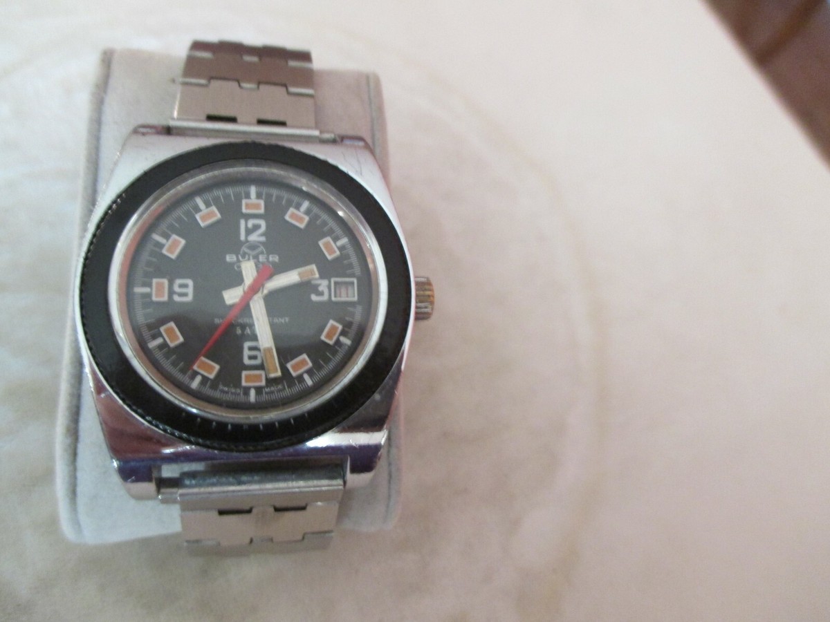 VINTAGE WATCH BULER 13030 C CD 30 WATER RESISTANT 5 ATM VINTAGE WATCH BULER 13030 C CD 30 WATER RESISTANT 5 ATM