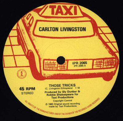 Carlton Livingston / Sly & Robbie Those Tricks / Ayatollah Vinyl Single 12inch