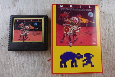 Atari 5200 M.U.L.E. cartridge  custom made 0nly 30 made with custom box