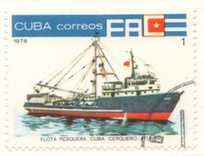 str. AM-cuba 1978 Tuna fishing boat -Pargo- fu