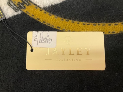 Jayley Cashmere Blend Chain Print Wrap - Picture 4 of 11