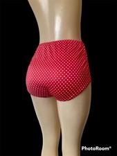 vintage fancy pants red polkadot With pockets