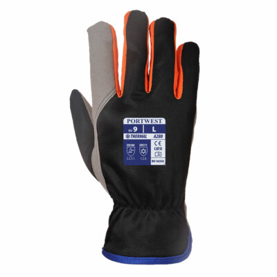 Thermal Warm Gloves Portwest A280 Wintershield Fleece Lined EN511 Cold  Protect