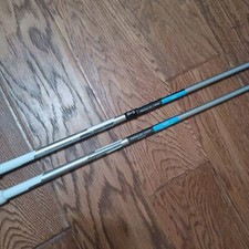 TAYLORMADE TUNED 45 SELECT FIT .370 IRON SHAFT L FLEX PAIR TIPS  GRIPS. NEW