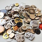 300g Vintage Mechanical Watch Parts Lot – Dials, Movements, Cases  Mix for Craft