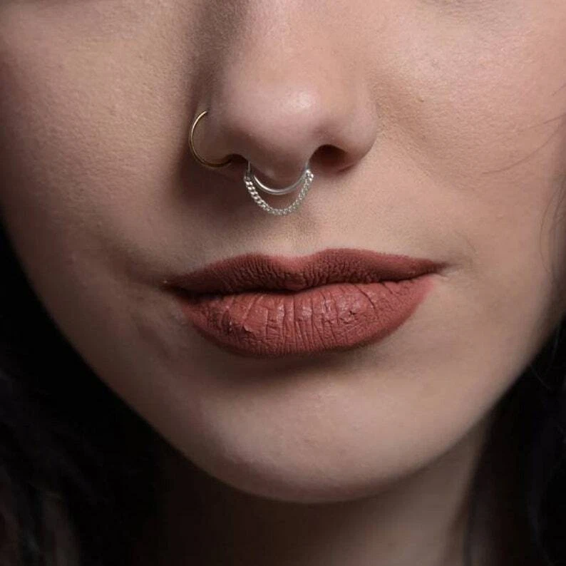 Small septum jewelry deals