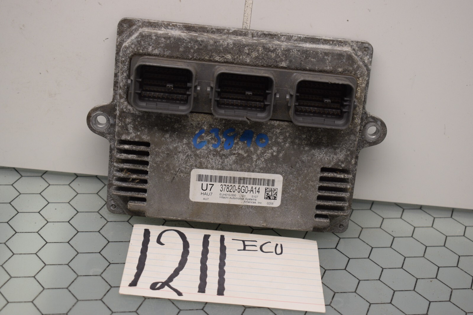 14 15 Honda Accord #1211 Engine Computer ECM ECU 37820-5G0-A14