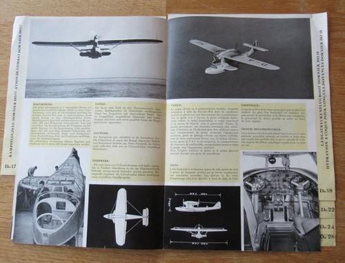 Seltene Mappe Dornier Flugzeugwerke Beschreibung von Do 17 / 18 / 22 / 24 / 26 - Bild 7 von 15