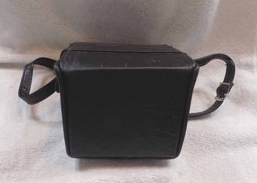Vintage Marsand 9" starre schwarze Kunstleder Spiegelreflexkamera Tasche - sehr schön - Bild 4 von 7