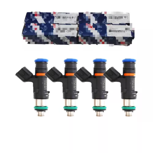 4X Genuine OEM Bosch 52lb 550cc Fuel Injectors For EV14 A4 TT Golf Jetta Passat - Picture 2 of 9