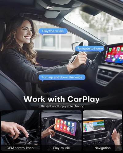 Wireless CarPlay Adapter Mini Edition, Converts Factory Wired to Wireless Car... - Picture 5 of 9