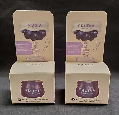 FRUDIA Derived From Fruit Blueberry Hydrating Intensive Cream 10g/.35oz (2 Pack)