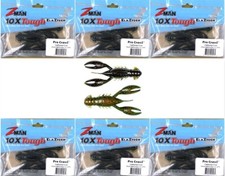 (6) Unopened Packs Bags Z-Man 3.5  3 1/2 PRO ...