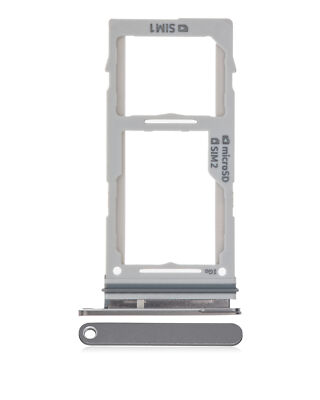 Dual Sim Card Tray For Samsung Galaxy S10 / S10 Plus / S10E (Black)