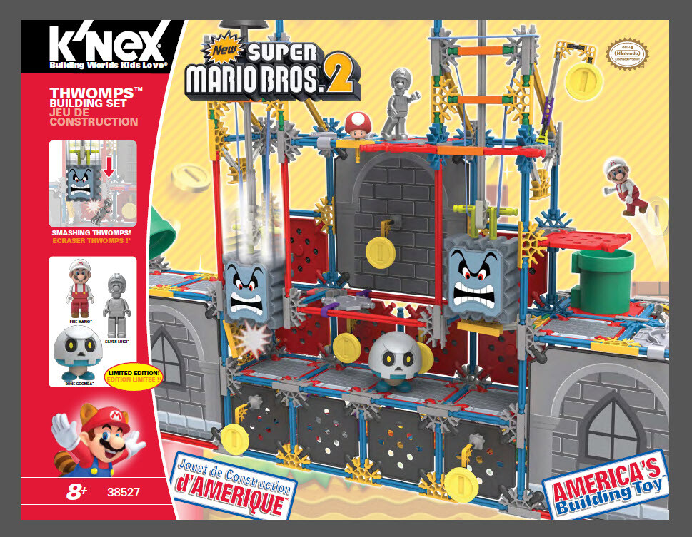 K'nex Super Mario Bros. 2: Thwomp's Building Set #38527 (99