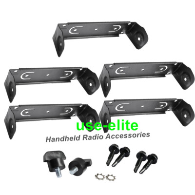 5x RLN6466 Mounting Bracket for CM200 CM300 PM400 CDM750 CDM1250 Handheld Radio