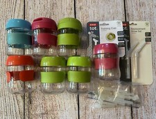 OXO tot Multi-Color Training Cup Lot - New and Used -Straw, Slow-Flow, Easy Grip