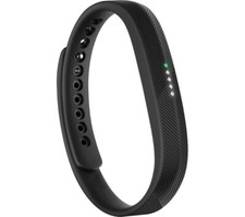 Fitbit Flex 2 Activity Tracker Not Charging Cord - UNSTESTED - Black