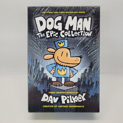 Dog Man: The Epic Collection Boxed Set (Books 1-3) by Dav Pilkey New ...