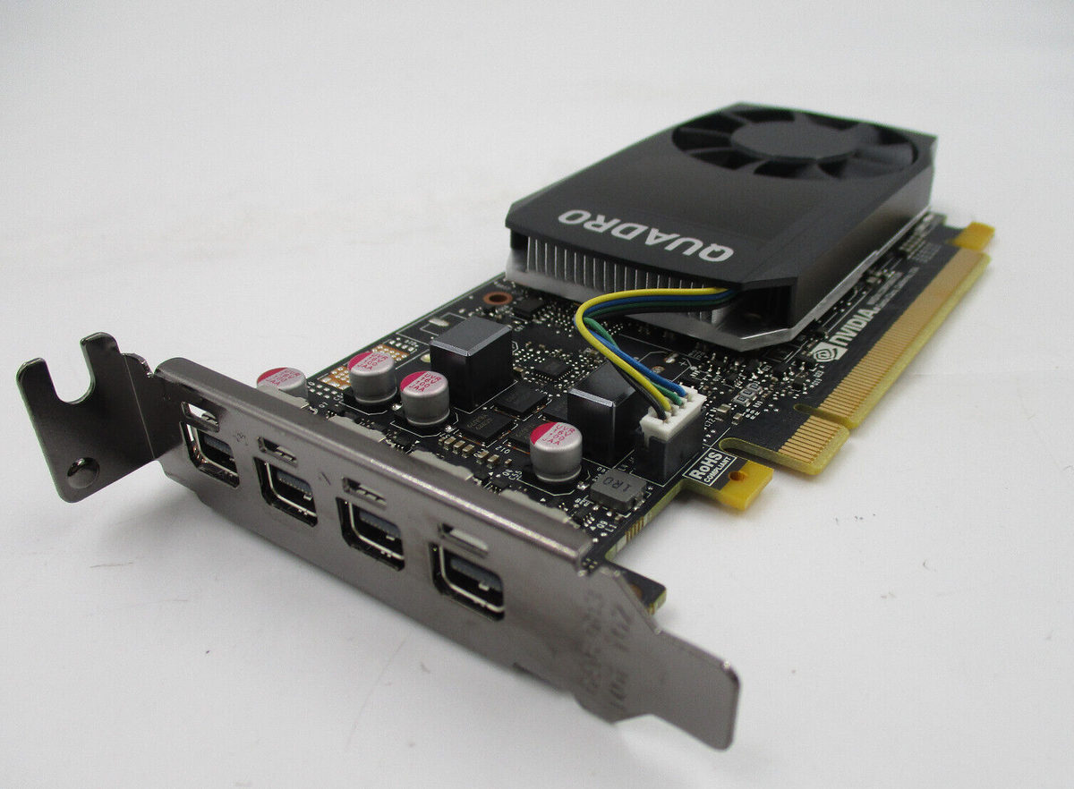 Dell NVIDIA Quadro P1000 4GB GDDR5 PCIe Graphics Card Dell P