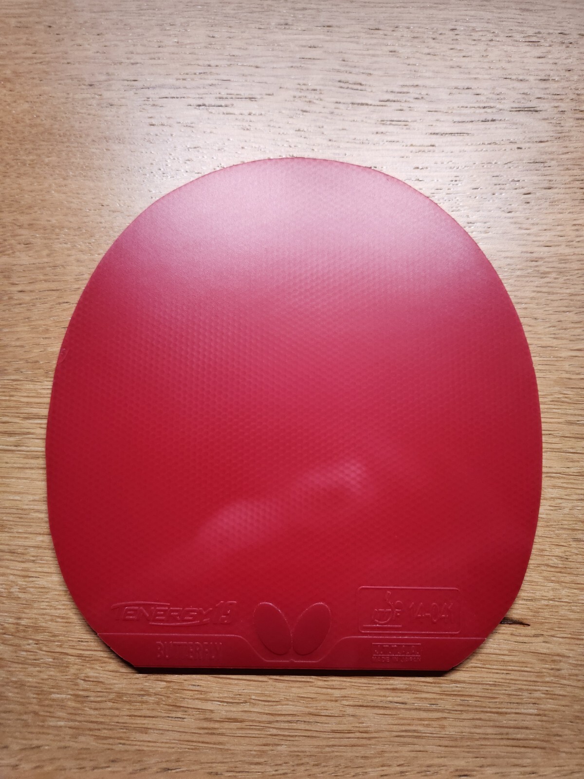 Butterfly Tenergy 19 Table Tennis Rubber (Red 2.1 mm) eBay