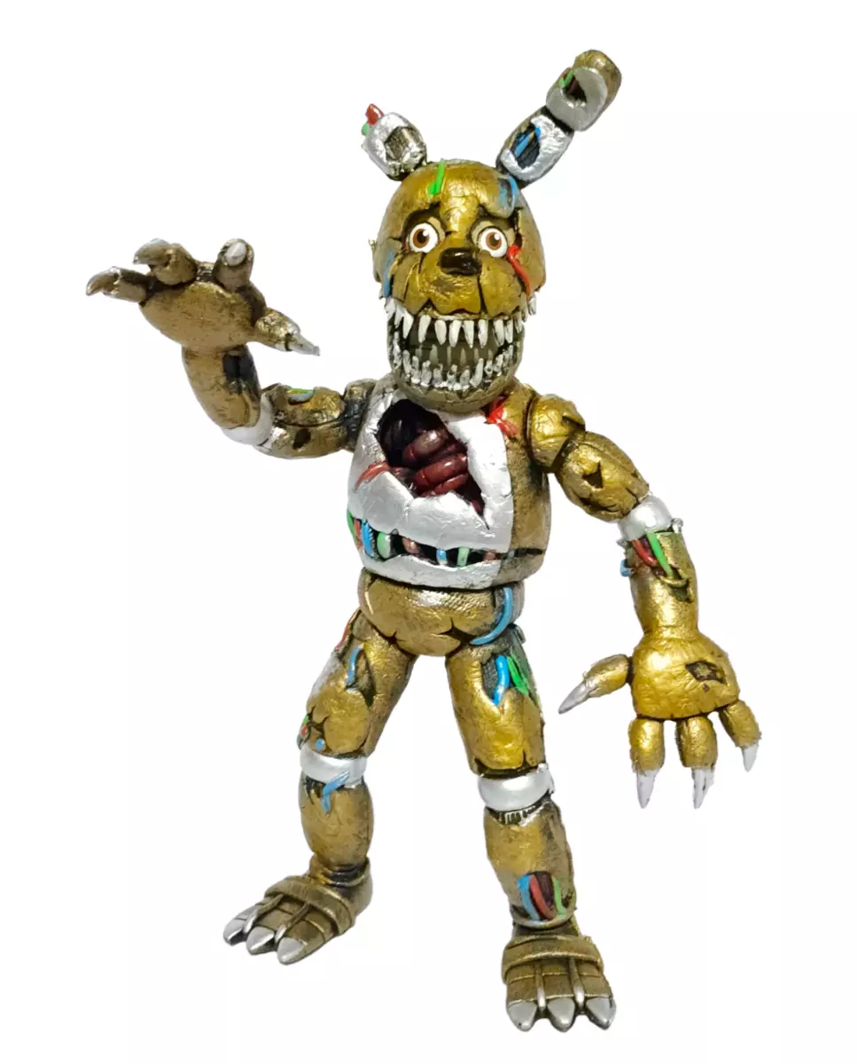 TOY FIGURE MEXICAN FIVE NIGHTS AT FREDDY 'ANIMATRONICS TWISTED springtrap